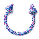 8Pcs Stainless Steel eyebrow Ring Earring Piercing Body Piercing Jewelry Gift