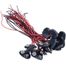 20 Pack 9V Battery Clip Connector