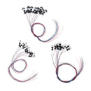 10pcs Train Railroad Street Lights HO Scale LEDs Garden Park Lights 1:100