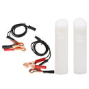 Vehicle Fuel Injector Flush Cleaner Adapter Kit Car Cleaning Tool + 2 Nozzles