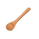 Wooden Round Bamboo Spoon Soup Tea Coffee Salt Spoon Jam Scoop DIY Kitchen To Kw