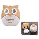 1PCS Wheat Straw Toothpick Storage Boxes Home Eco-friendly Toothpick Owl Sha Kw