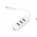 USB2.0 Micro-USB Four HUB One Four OTG HUB With charging OTG Small row HUB(