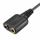 RJ11 to 3.5mm Female Headset/Headphone Adapter Cable Stereo Converter Hot