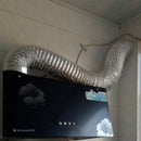 Aluminum Tube Ducting Hose Ventilation Tube Air Pipe Exhaust Tube 10cm-2m