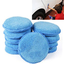1pc New Microfibre Foam Sponge Polish Wax Applicator Pads Car Home Cleaning S3CU