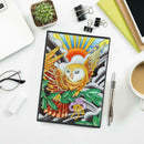 DIY Owl Special Shaped Diamond Painting 50 Page A5 Sketchbook Notebook Gift