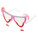 Margarita Goblet Drink Glasses Cocktail Party Sunglasses Beach Photo Props