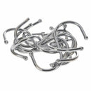10 pcs S steel Hooks Kitchen Meat Pan Utensil Clothes Hanger Hanging Garden F5C3