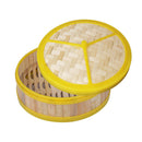 Bamboo Steamer Basket Dumplings Vegetables