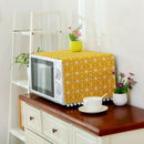 Modern Style Cover Microwave Dust Proof Cover Microwave Oven Hood Home Deco M4N4