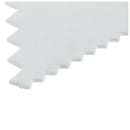 Three-sided PLASTIC decorating CAKE SCRAPER icing FONDANT BAKING jagged SAW U5N6
