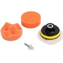 5pcs High Polishing Buffer Pad Set Kit +Drill Adapter For Car polish To FZG
