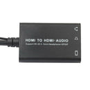 HDMI 4K Audio Extractor Converter Separator for TV Headphone Laptop