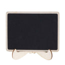 Mini Wooden Chalkboard Stand Message Boards Blackboard for Wedding Party