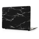 Black Marble Rubberised Hard Case Shell Cover Skin for Macbook Air 13"