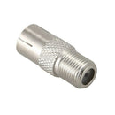 Screw on F Socket Female to TV Aerial FEMALE Coax Adaptor/Connector