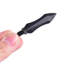 3pcs Hunting 100gr Black Retro Willow Arrow Archery Iron Arrowhead Practice Ti_