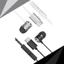 Type-C wire control earphone headset type-c hub earpiece earbuds in ear ste U8Z7
