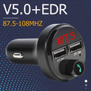 A165 Bluetooth Handsfree Car Kit FM Transmitter MP3 Player Dual USB Charger