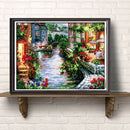 Stamped Cross Stitch Kits Patterns Embroidery Kit - The Lakeside House, 14
