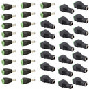 10PCS 12V Male & Female 2.1x5.5mm DC Power Jack Plug Adapter Connector Array FT