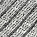 Reflective Aluminum Foil Shade Net Sunshade Cover Greenhouse Protect 3x1m