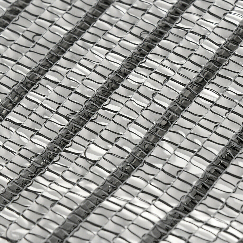 Reflective Aluminum Foil Shade Net Sunshade Cover Greenhouse Protect 3x1m