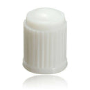 100pcs Plastic Valve Caps Tire Cap Valve Cover for Car Motorcycle White