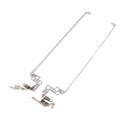 Pair For Lenovo Ideapad 100-15/ 100-15IBY Laptop Computer LCD Screen Hinges Left