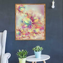 5D DIY Full Drill Diamond Painting Cross Stitch Embroidery Kit (Flower02)