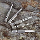5Pcs/Set Magnetic Triangle Head Screwdriver Bits S2 Steel 1/4 Hex Shank50mm