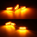 3pcs Amber LED Front Grille Light Lamp for Ford F-150 F150 Raptor 2015 2016 2017