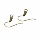 Set of 100 hooks for creation Fashion earrings jewelery V8R2