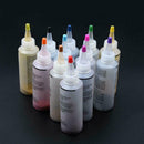 12 Paint Set Bottles Tulip One Step Tie Dye Set Vibrant Fabric Textile Permanent