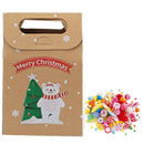 24pcs/set Gift Wrapping Bags Craft Paper Reusable Christmas Party Handheld