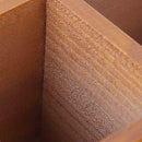3 Grids Wooden Table Storage Box Holder Jewelry Cosmetic Sundries Box Flowerpot