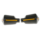 1 Pair 7/8" Universal Motorcycle Scooter Hand Guards Handguard Black