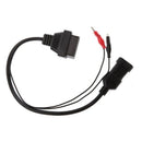 3Pin To 16Pin OBD2 Diagnostic Adapter Connector Cable For Fiat Alfa Romeo Lancia
