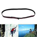 25KN Safety Rock Tree Climbing Express Quickdraw Sling Webbing Rope StrapCord Gw