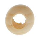 1 pack of 20 natural round DIY beads - 20mm