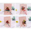 5 Pieces Shabby Chic Artificial Dried Flowers for Wedding Card Decorations