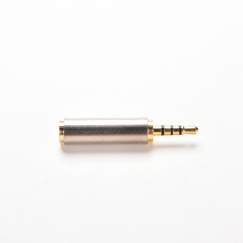2.5mm Male to 3.5mm Female Stereo Mic Audio Earphone Jack Adapter ConverterPLC.