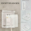 Punch-Free Waterproof Socket Cover Universal  Panel Switch Box Cover Protector
