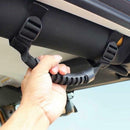 8Pcs PREMIUM Roll Bar Grab Handle Handles Black for Jeep Wrangler CJ YJ