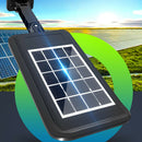 120 COB Solar Wall Light Waterproof Motion Sensor Remote Control Lamp A