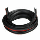 P-shape Car Truck Motor Door Rubber Seal Strip Weatherstrip Seals Hollow Y4T7