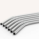 Stainless Straws Reusable Set of 6, 10.5 inch Long stainless steel Straws ( Z8J7