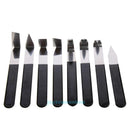 Hot 8pcs/set Stainless Pottery Wax Clay Carvers Carving Fettling Sculpture Tools