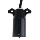 7 to 4 Pins US Standard Truck Trailer Blade Round Connector Adapter Plug